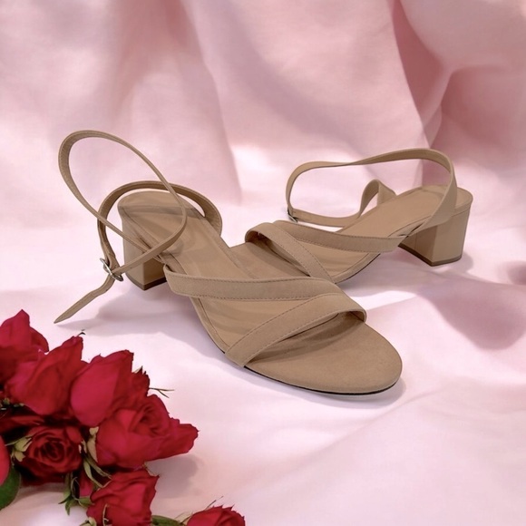 Rebecca Allen Women's The Block Sandy Tan Block Heel Sandals size 10 M - Picture 10 of 11